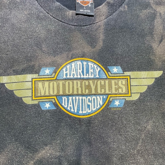 90s distressed Harley Davidson tee - Picture 5 of 10